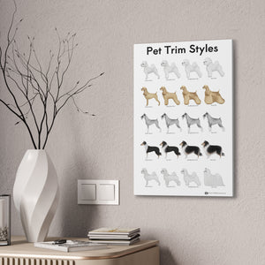 Pet Trim Styles Canvas Print (1 of 2)