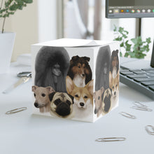 Breed Collage Note Cube