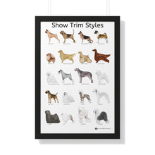 Show Trim Styles Framed Poster