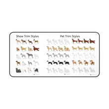 Show and Pet Trim Styles Desk Mat