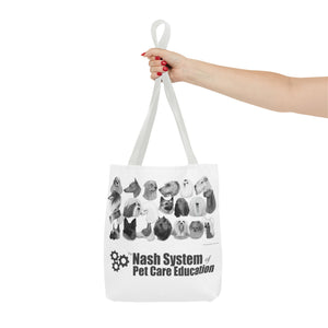 20 Coat Types (Head) Tote Bag