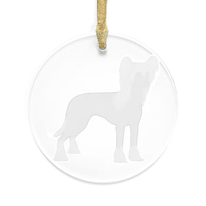 Chinese Crested Ornament