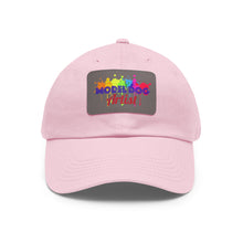 Dad Hat with Leather Patch (Rectangle)