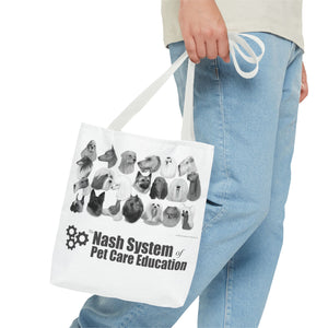 20 Coat Types (Head) Tote Bag