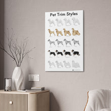 Pet Trim Styles Canvas Print (1 of 2)