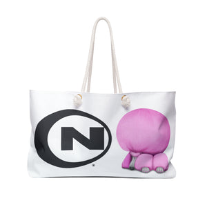 Nash Pink "Sleeping" Poodle Weekender Bag