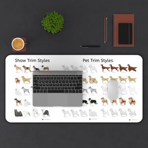 Show and Pet Trim Styles Desk Mat