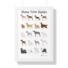 Show Trim Styles Framed Poster