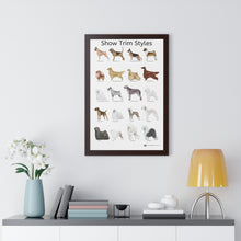 Show Trim Styles Framed Poster