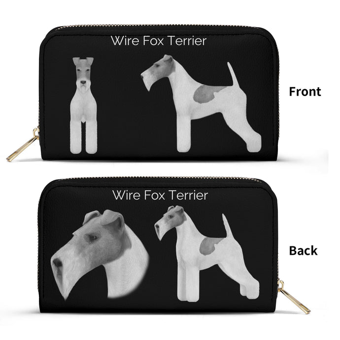 Wire Fox Terrier PU Leather Wallet
