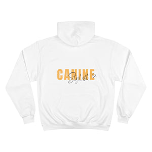 Canine Stylist (Orange): Champion Hoodie