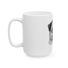 Pug Ceramic Mug, (11oz, 15oz)