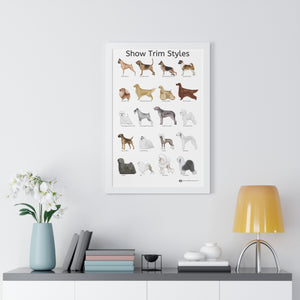 Show Trim Styles Framed Poster