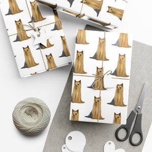 Yorkshire Terrier Gift Wrap Papers