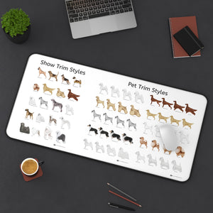 Show and Pet Trim Styles Desk Mat