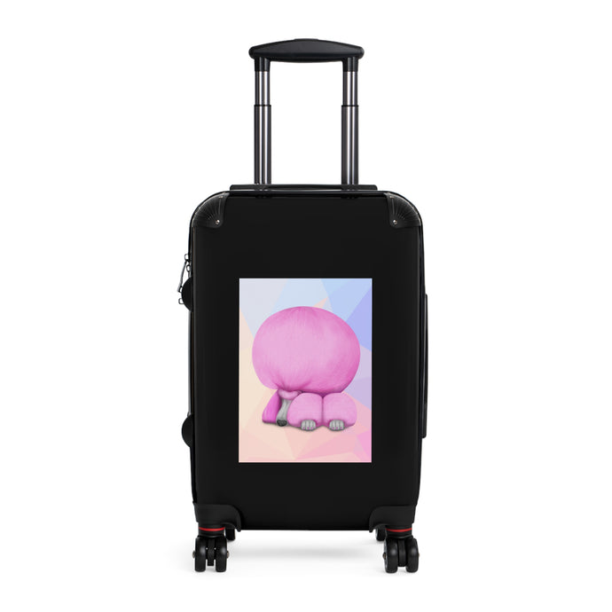 Pink Sleeping Poodle (Geo Design)