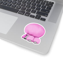 Pink Poodle Kiss-Cut Stickers - Adorable Pet Decor for Dog Lovers