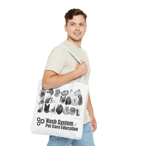 20 Coat Types (Head) Tote Bag