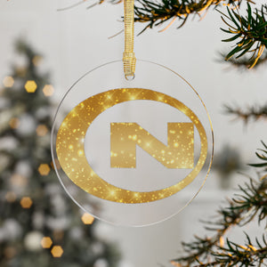 Nash Logo (Gold) Ornament