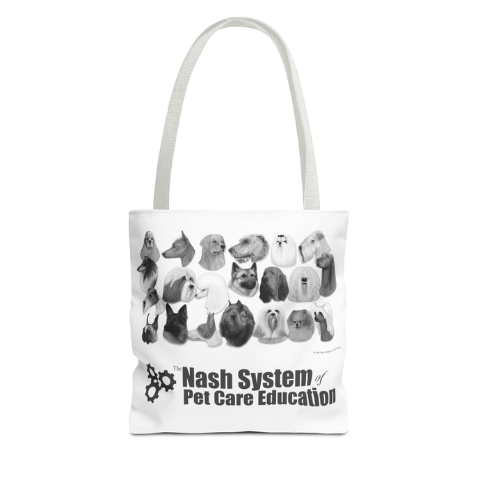 20 Coat Types (Head) Tote Bag