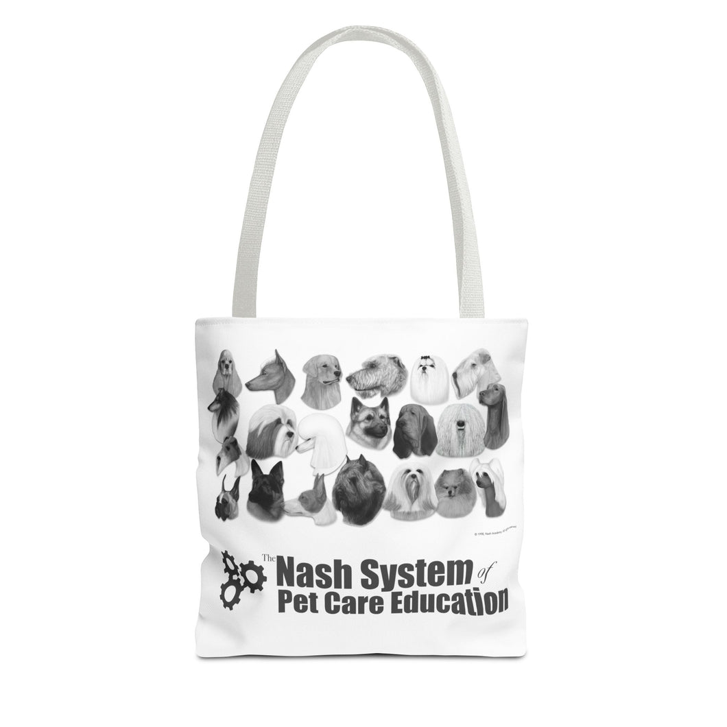 20 Coat Types (Head) Tote Bag