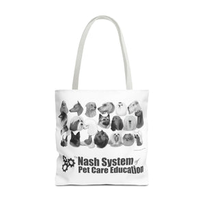 20 Coat Types (Head) Tote Bag
