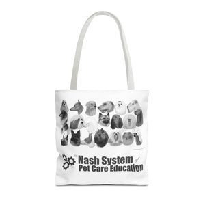 20 Coat Types (Head) Tote Bag