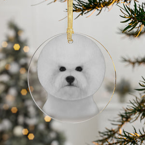 Bichon Head Ornament