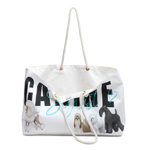 Canine Stylist (Blue) with Breeds Weekender Bag