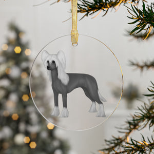 Chinese Crested Ornament