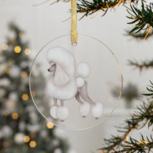 Standard Poodle Ornament