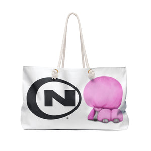 Nash Pink "Sleeping" Poodle Weekender Bag