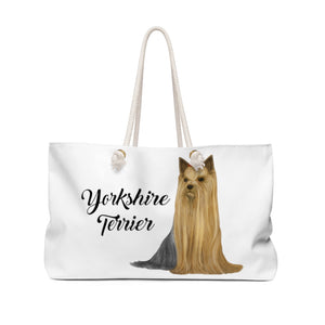 Yorkshire Terrier Weekender Bag