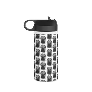Cane Corso Stainless Steel Water Bottle, Standard Lid