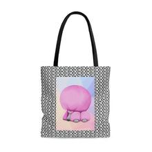 Nash Academy Logo Pink Poodle Tote Bag