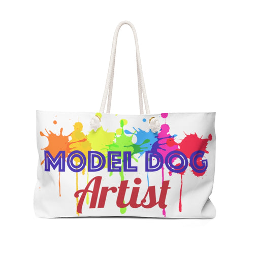 Model Dog Artist - Weekender Bag